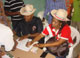 Miscellaneous Photos of 2010: L-R Commissioner for Information and Social Re-orientation Mr. Aniekan Umanah and wife Maureen Umanah, re-validating their PDP Membership in Abak Urban Ward 3