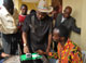 Mr. Aniekan Umanah, Hon. Commissioner for Infomation and Social Re-Orientation, Akwa Ibom State registering in his ward at the weekend during the on-going registration of voter exercise by INEC